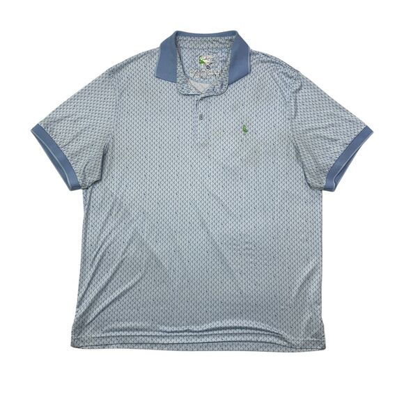 Tailorbyrd Shirt Mens XXL Copen Blue Quick Dry Smooth Stretch Performance Golf - Picture 1 of 8